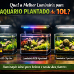 Qual a Melhor Luminária para Aquário Plantado de 10 Litros