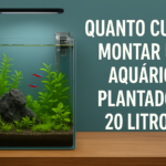Quanto custa montar um aquário plantado de 20 litros?