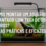 Como montar um aquário plantado low tech de 20 litros?