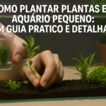 Como plantar plantas em aquário pequeno?