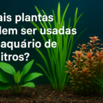 Quais plantas podem ser usadas em aquário de 20 litros?